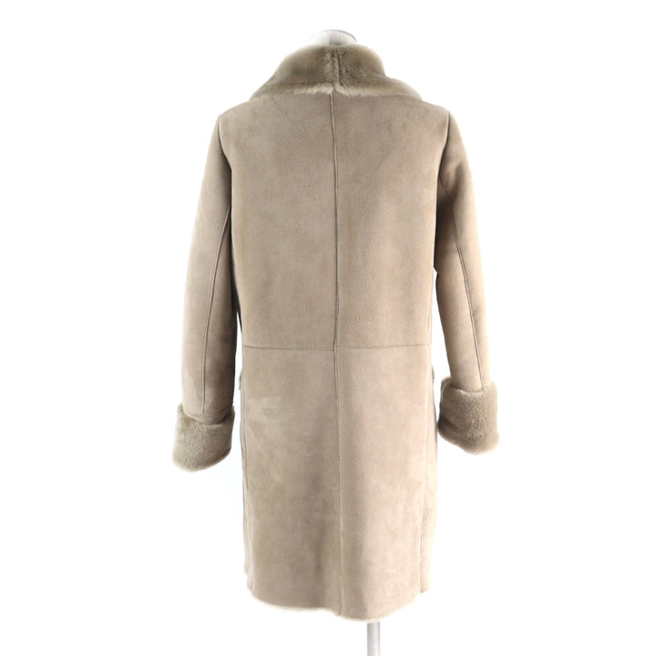 Very Good EMMETI Mouton coat beige Mouton Women 40