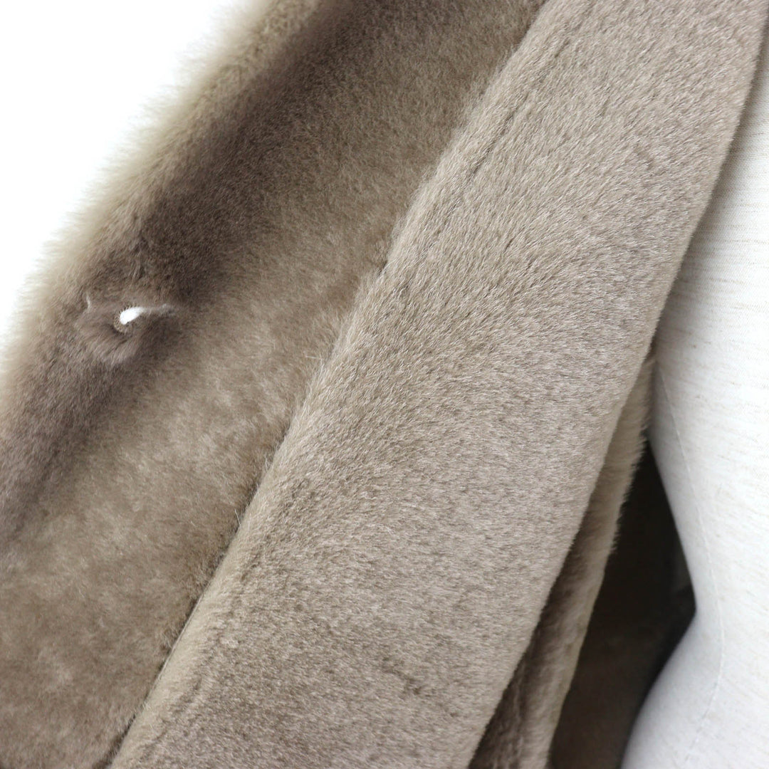 Very Good EMMETI Mouton coat beige Mouton Women 40