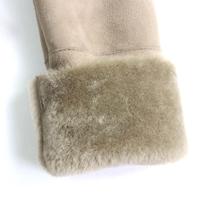 Very Good EMMETI Mouton coat beige Mouton Women 40