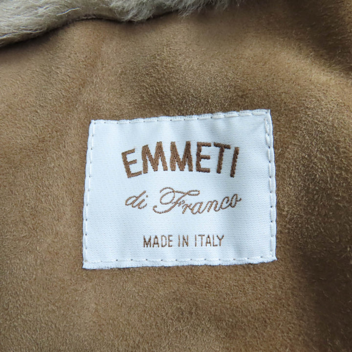 Very Good EMMETI Mouton coat beige Mouton Women 40