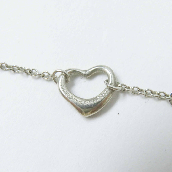 TIFFANY&Co. bracelet Open Heart 5P Bracelet Silver SV925 Women