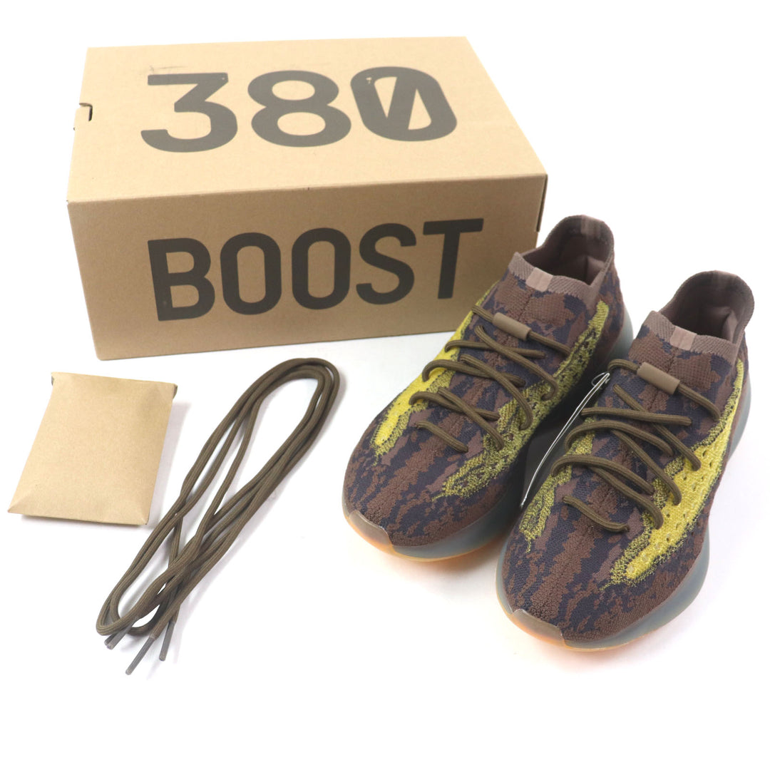 Pristine adidas YEEZY YEEZY BOOST 380 mesh Brown yellow Synthetic fibe caro-japan Pristine adidas YEEZY YEEZY BOOST 380 mesh Brown yellow Synthetic fibe caro-japan
