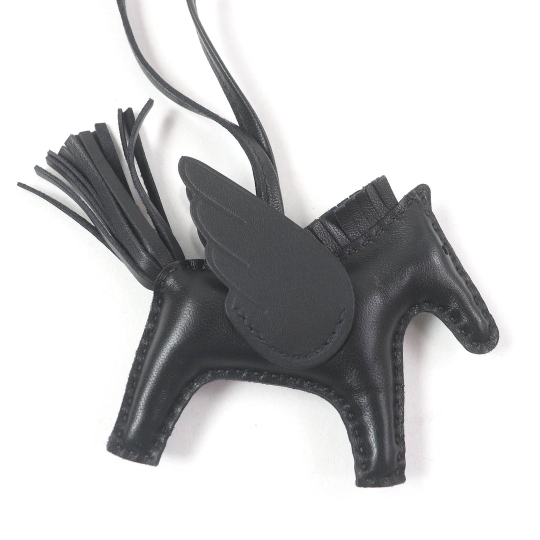 HERMES key ring Rodeo Charm PM Pegasus So Black Anyo Miro Women