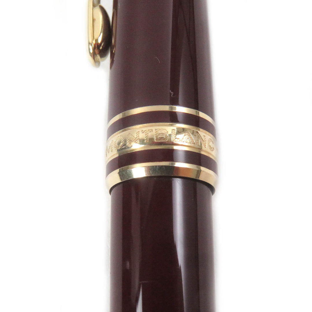 Very Good MONTBLANC Ballpoint pen Meisterstück Classic Twist Style Bordeaux mens