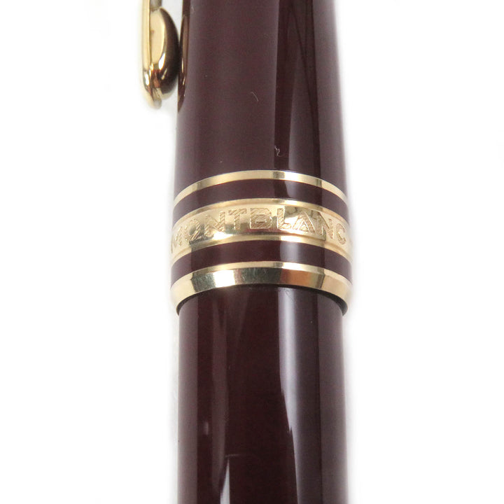 Very Good MONTBLANC Ballpoint pen Meisterstück Classic Twist Style Bordeaux mens
