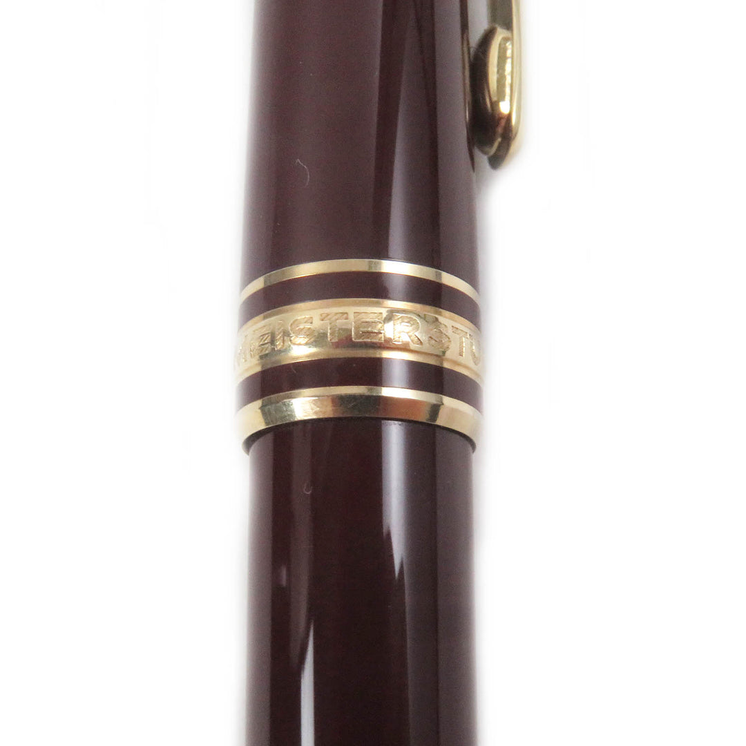 Very Good MONTBLANC Ballpoint pen Meisterstück Classic Twist Style Bordeaux mens
