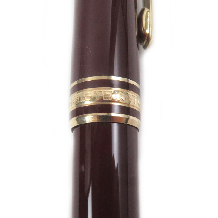 Very Good MONTBLANC Ballpoint pen Meisterstück Classic Twist Style Bordeaux mens