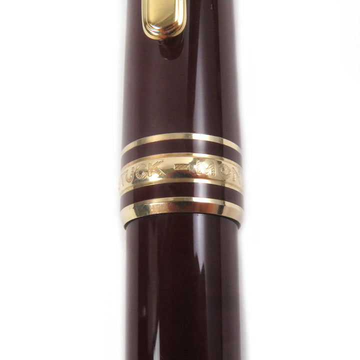 Very Good MONTBLANC Ballpoint pen Meisterstück Classic Twist Style Bordeaux mens