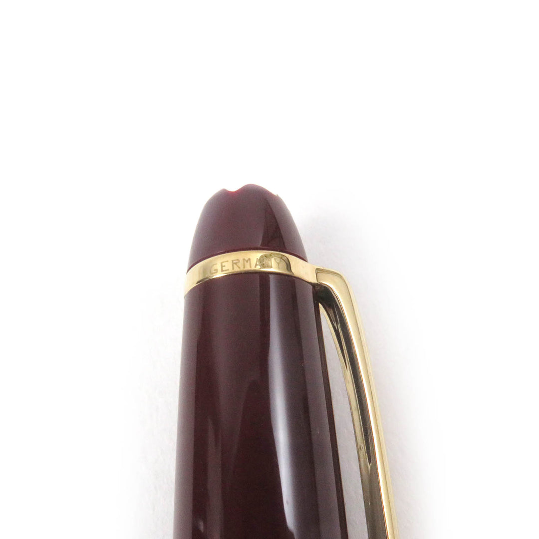 Very Good MONTBLANC Ballpoint pen Meisterstück Classic Twist Style Bordeaux mens