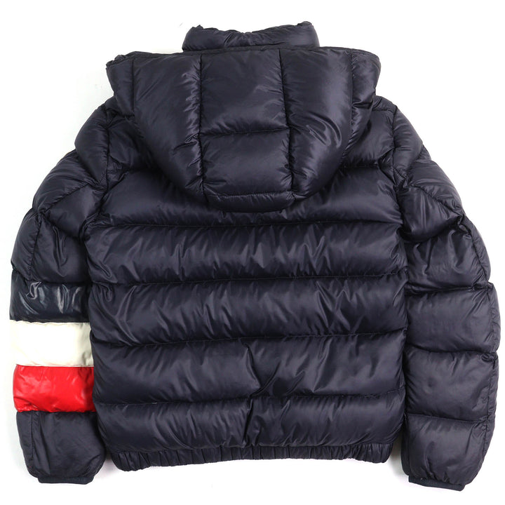 Very Good MONCLER Down jacket WILLM Logo patch Tricolor Hooded Double zip 0