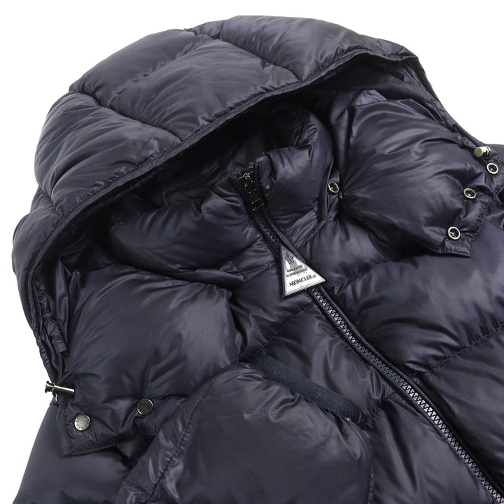 Very Good MONCLER Down jacket WILLM Logo patch Tricolor Hooded Double zip 0