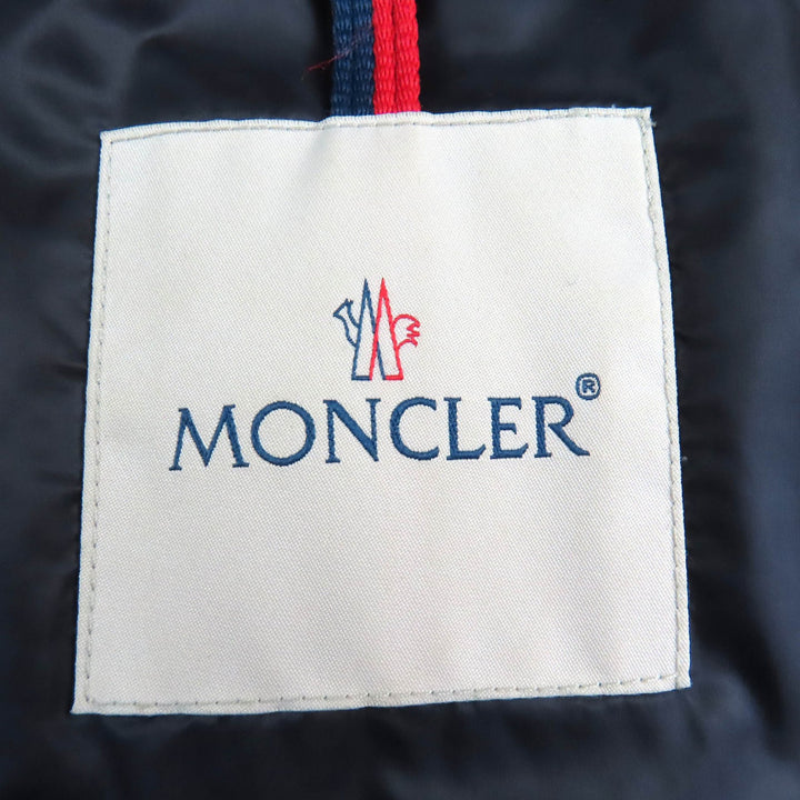 Very Good MONCLER Down jacket WILLM Logo patch Tricolor Hooded Double zip 0