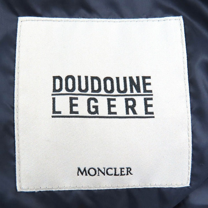 Very Good MONCLER Down jacket WILLM Logo patch Tricolor Hooded Double zip 0