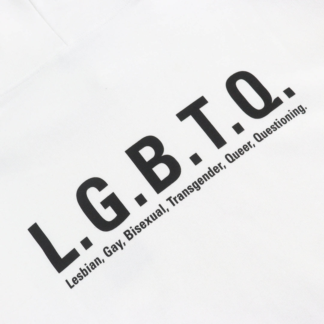Great BALENCIAGA hoodie LGBTQ logo rainbow embroidered oversizedpullover cotton mensL