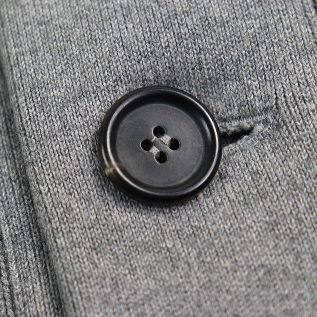 Great THOM BROWNE Jacket Double-faced cotton cashmere Gray cotton mens 1 MKJ113A