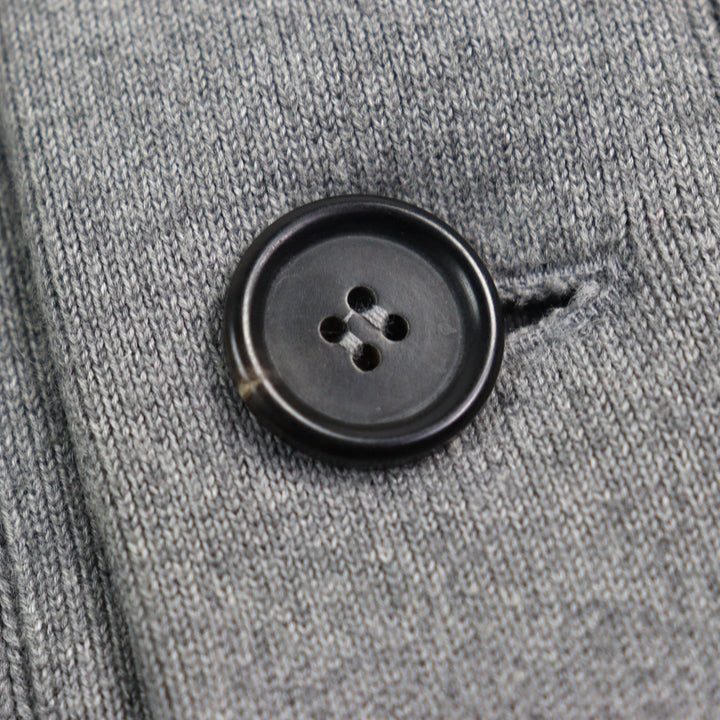 Great THOM BROWNE Jacket Double-faced cotton cashmere Gray cotton mens 1 MKJ113A