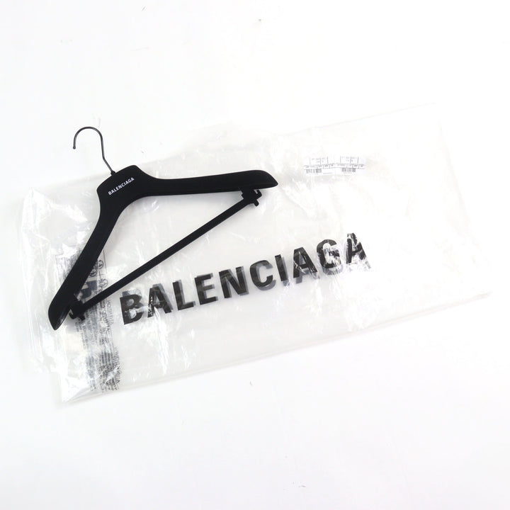 BALENCIAGA Jacket BLEACHED PLAID HOODED SHIRT multicolor cotton mens S 699223