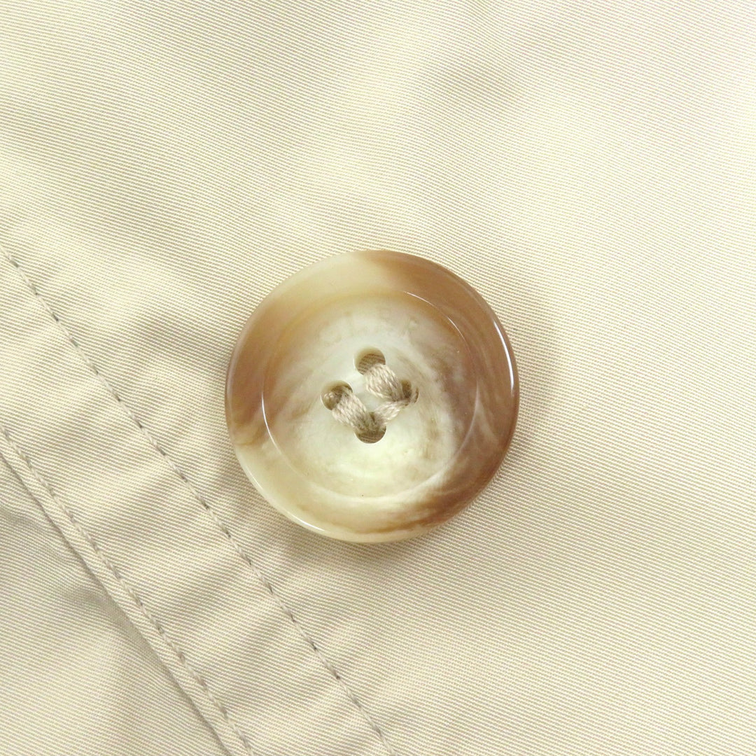 Great MONCLER trench coat GOBIE Logo tag, logo button, belt included beige polyester Women 0