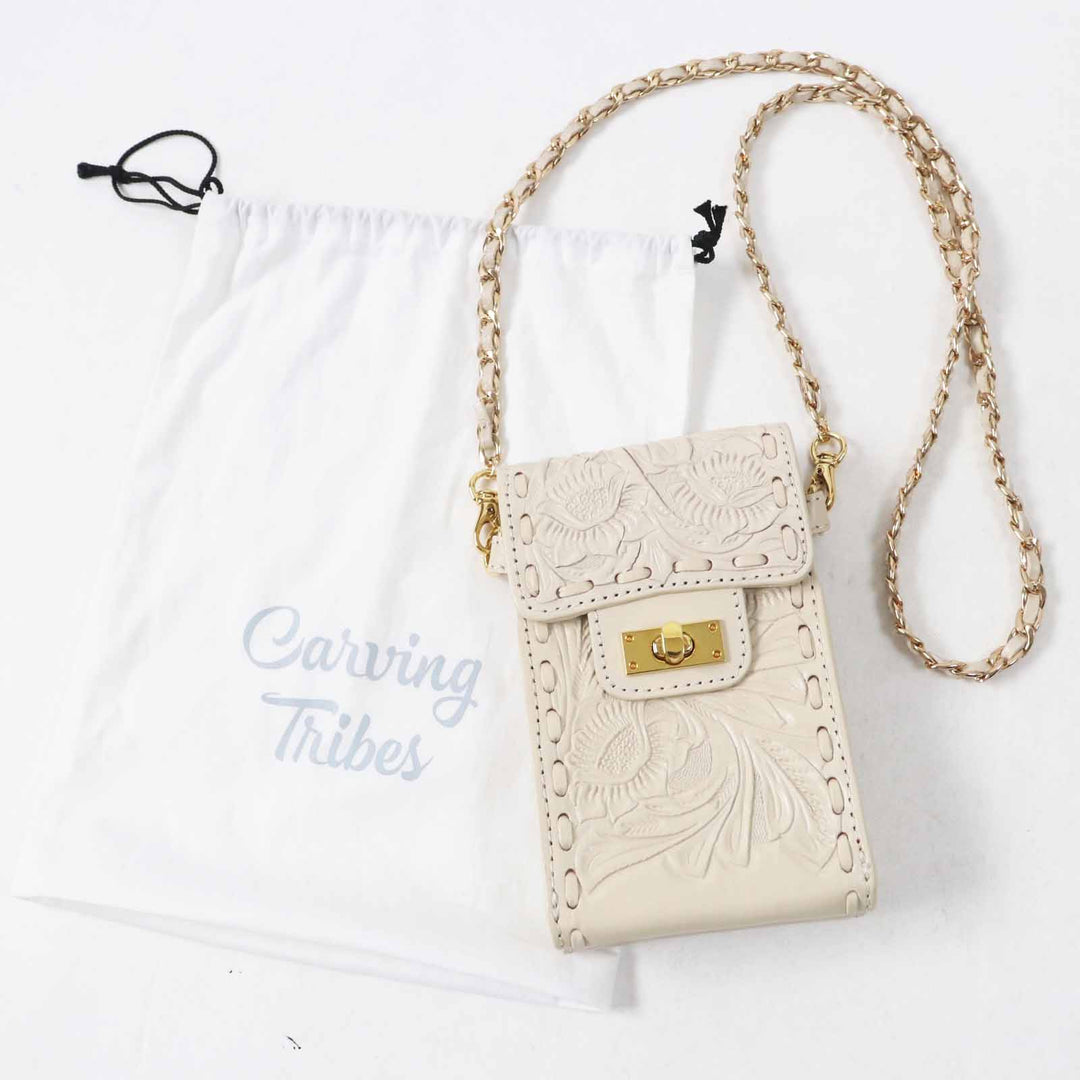 Excellent Shoulder Bag beige leather Women