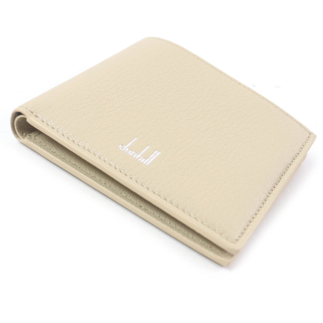 Pristine Dunhill Bifold Wallet Duke Billfold light beige leather mens