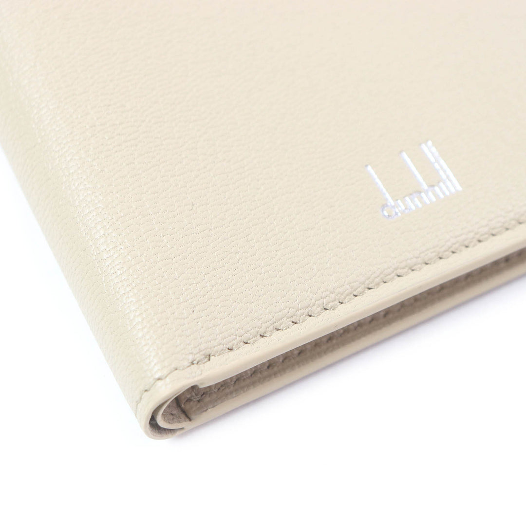 Pristine Dunhill Bifold Wallet Duke Billfold light beige leather mens