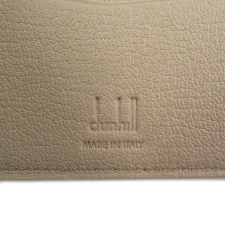 Pristine Dunhill Bifold Wallet Duke Billfold light beige leather mens