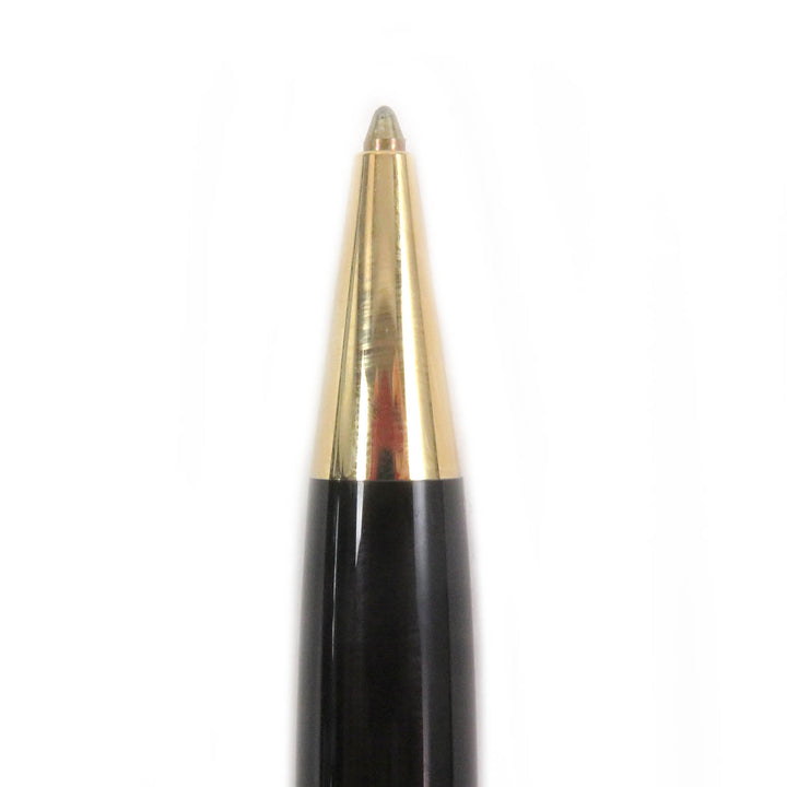 Excellent MONTBLANC fountain pen Classic Set of 2 ballpoint pens Black gold 14K