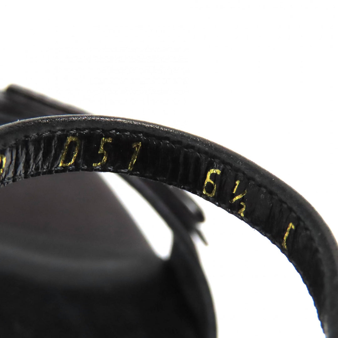 Excellent Salvatore Ferragamo Sandals Vara Bow Ankle Strap black leather Women