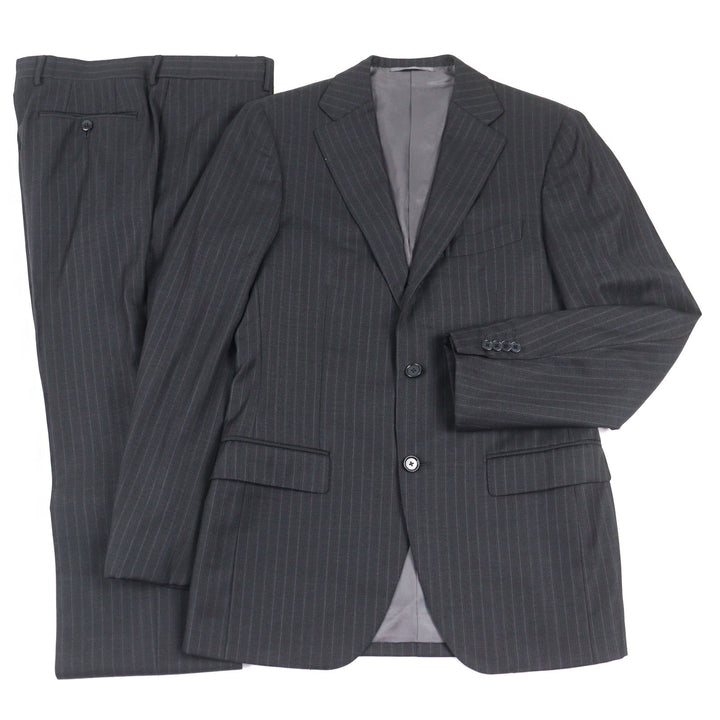 Discounted Excellent BEAMS F suit Step-back single 3B gray wool mens 2117-0240-264-P