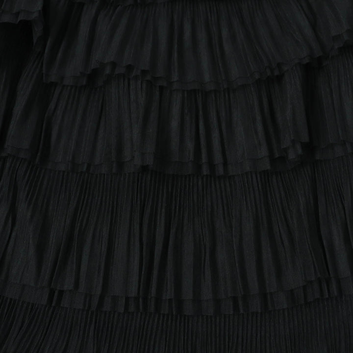 Excellent COMME des GARCONS T-shirt Back layered design Diard tulle long sleeves Women XS