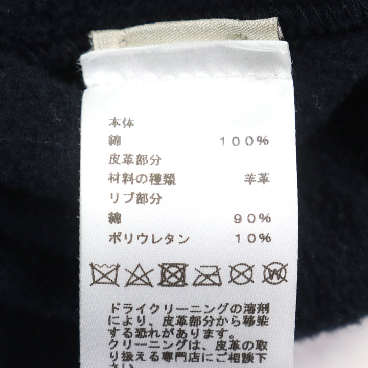 Great HERMES sweat Chevaux en Symmetrie pullover shirt Navy system mens S
