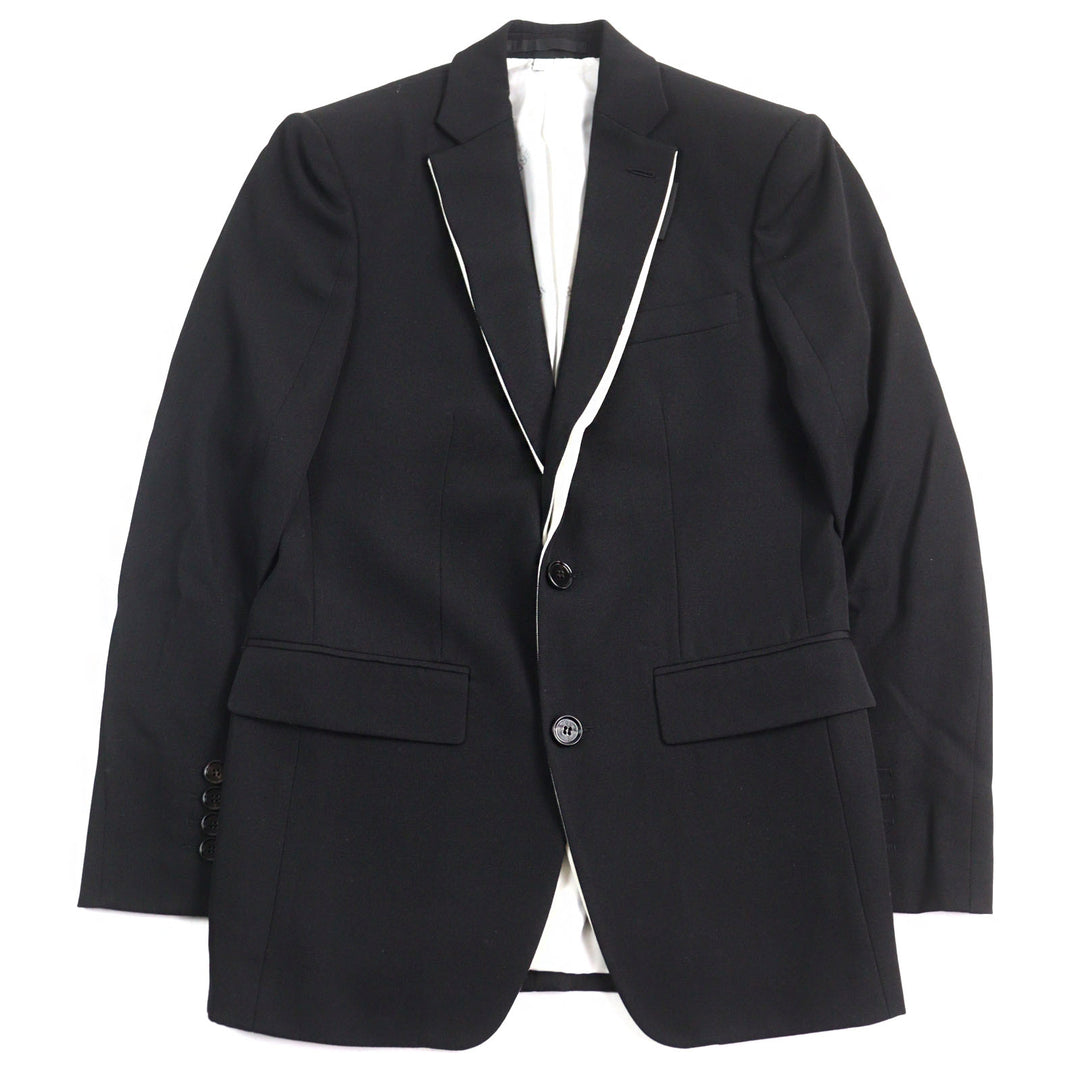 Excellent BURBERRY LONDON jacket Bicolor, all-over logo lining mens 44 4559227