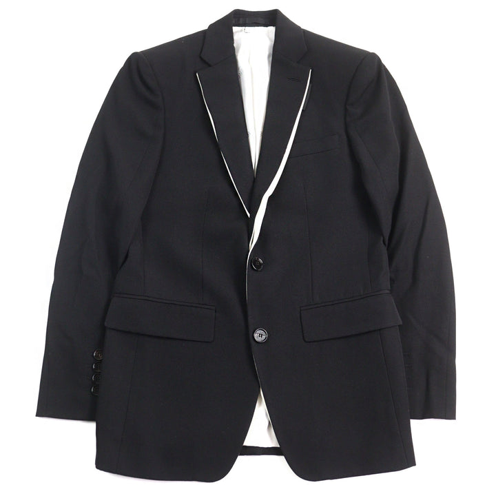Excellent BURBERRY LONDON jacket Bicolor, all-over logo lining mens 44 4559227
