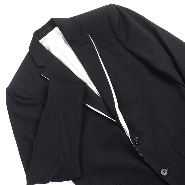 Excellent BURBERRY LONDON tailored jacket Bicolor, all-over logo lining mens 44 4559227