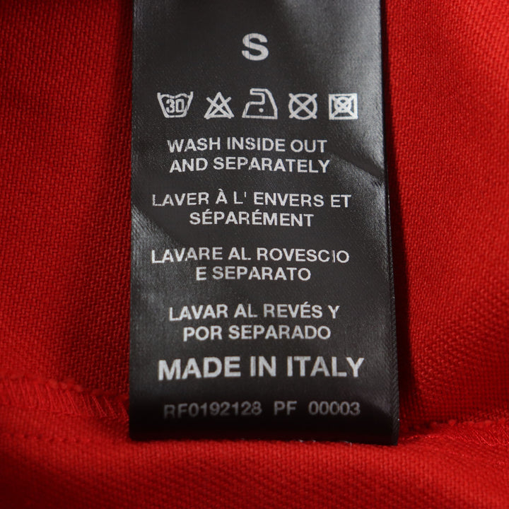 Discounted RAF SIMONS Jacket CARRY OVER SLIM FIT DENIM SHIR Red mens S 192-241