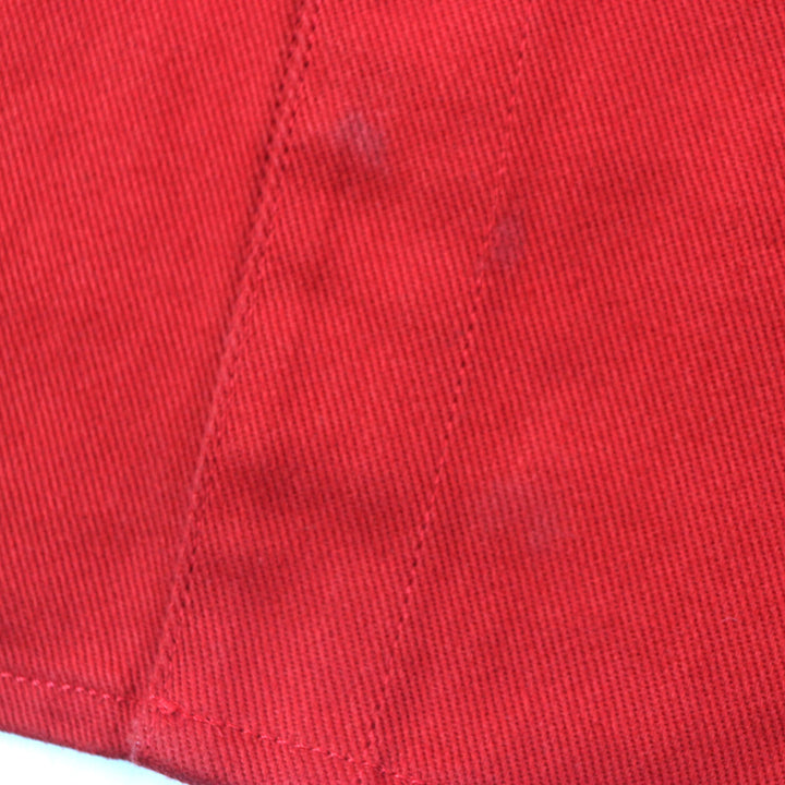 Discounted RAF SIMONS Jacket CARRY OVER SLIM FIT DENIM SHIR Red mens S 192-241