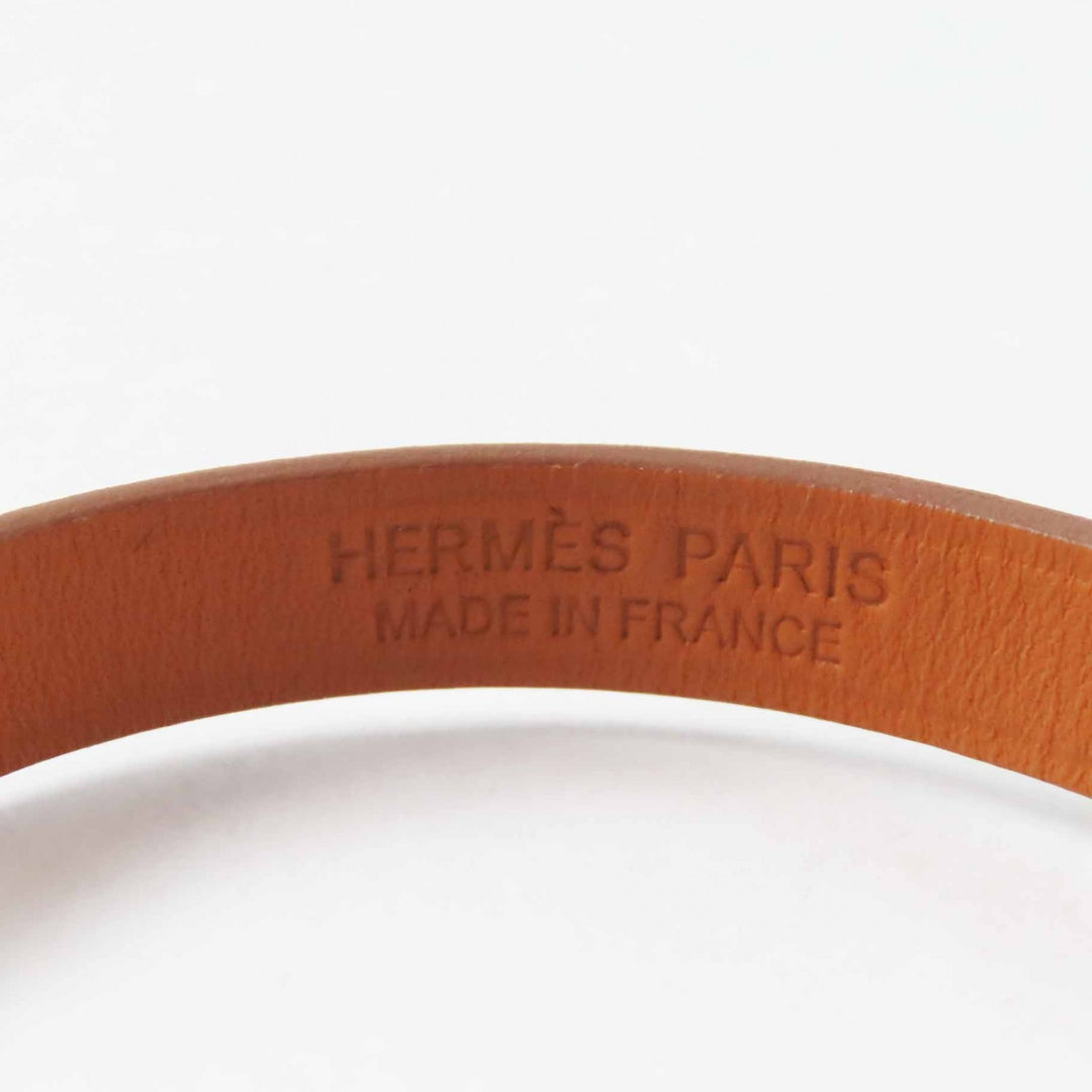 Pristine HERMES bracelet Rivalmini Bracelet Kle leather Women