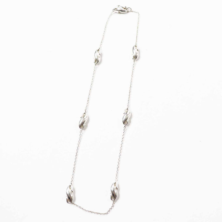 Great TIFFANY&Co. Necklace El Saperetti Seahorse Silver SV925 Women