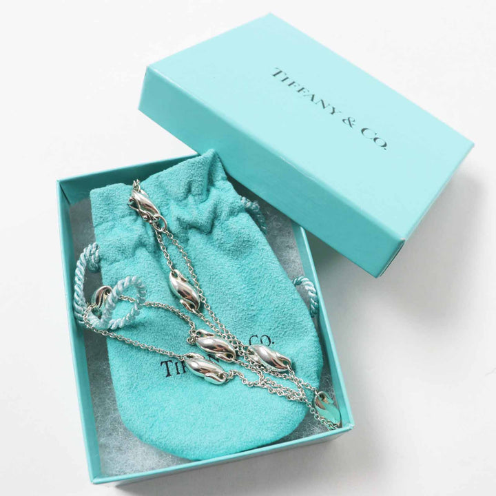 Great TIFFANY&Co. Necklace El Saperetti Seahorse Silver SV925 Women