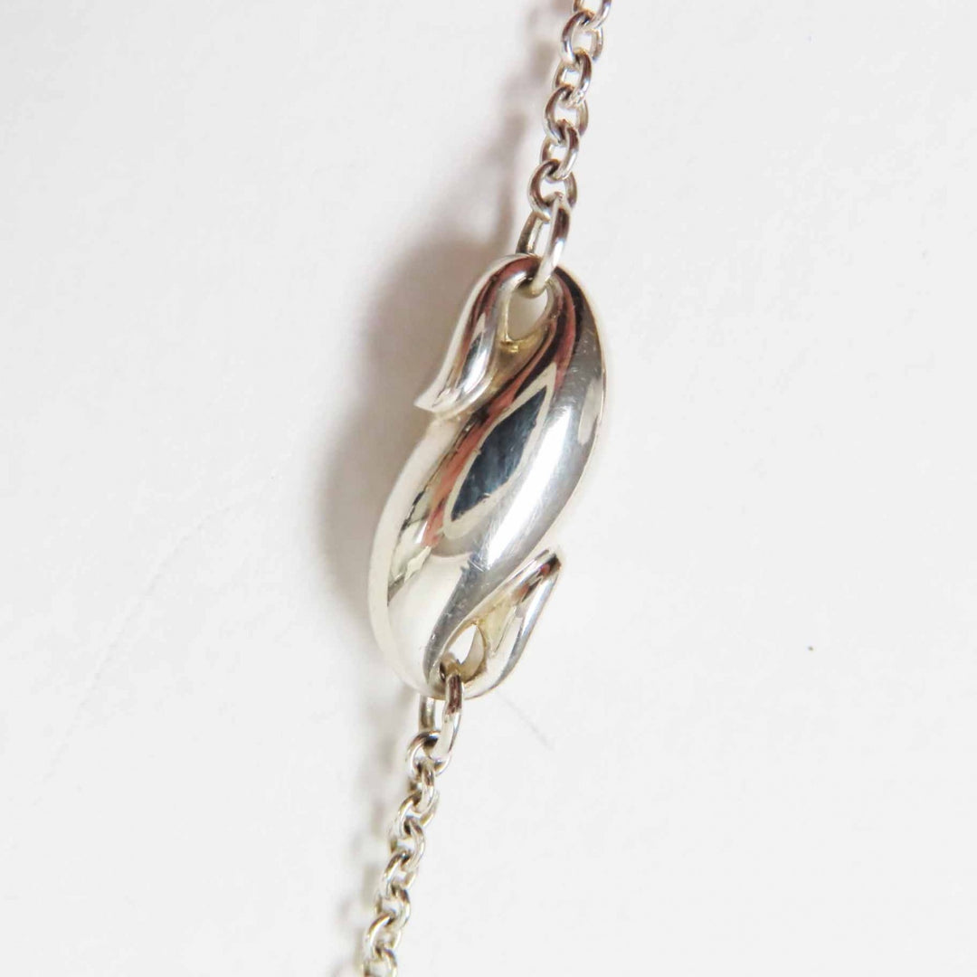 Great TIFFANY&Co. Necklace El Saperetti Seahorse Silver SV925 Women