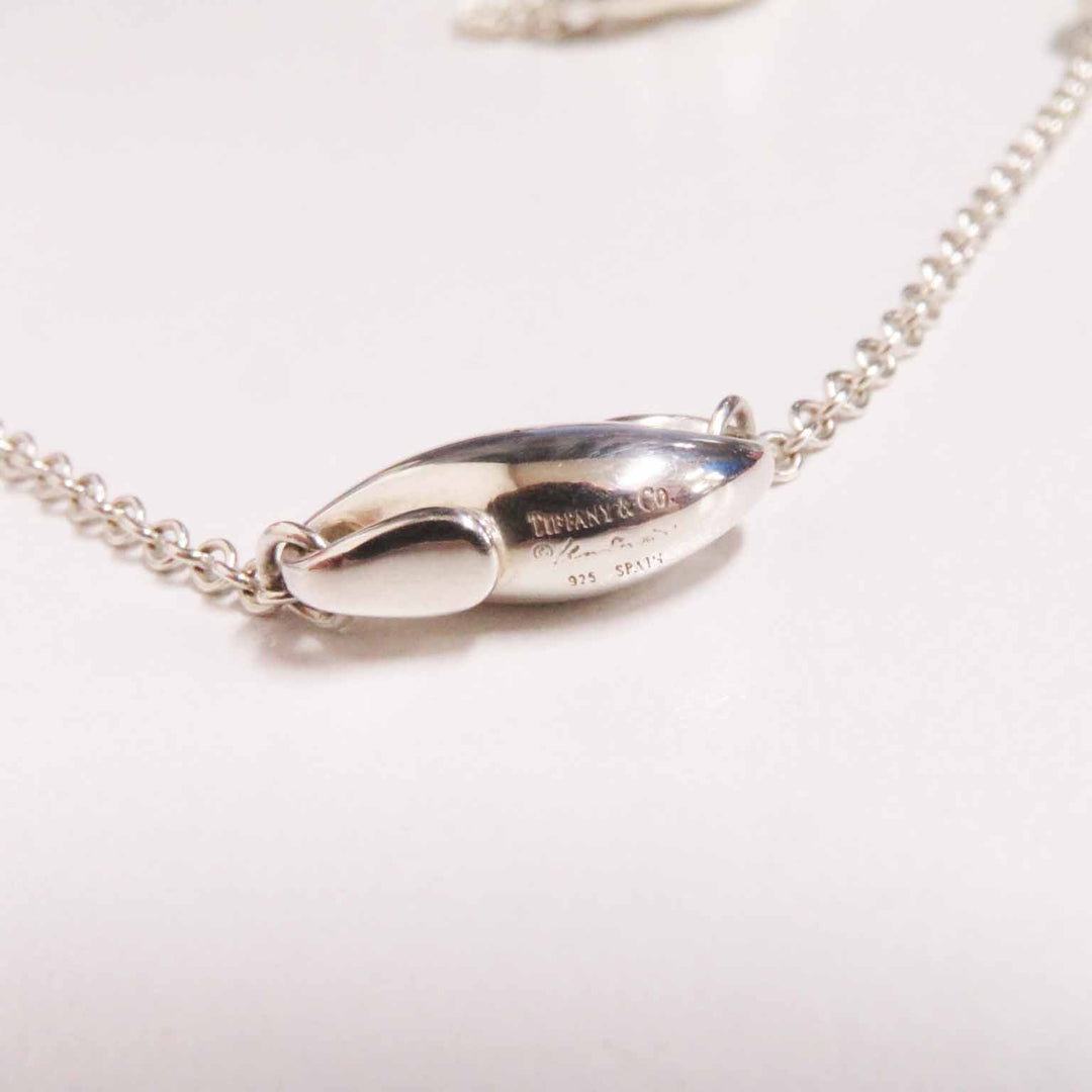 Great TIFFANY&Co. Necklace El Saperetti Seahorse Silver SV925 Women