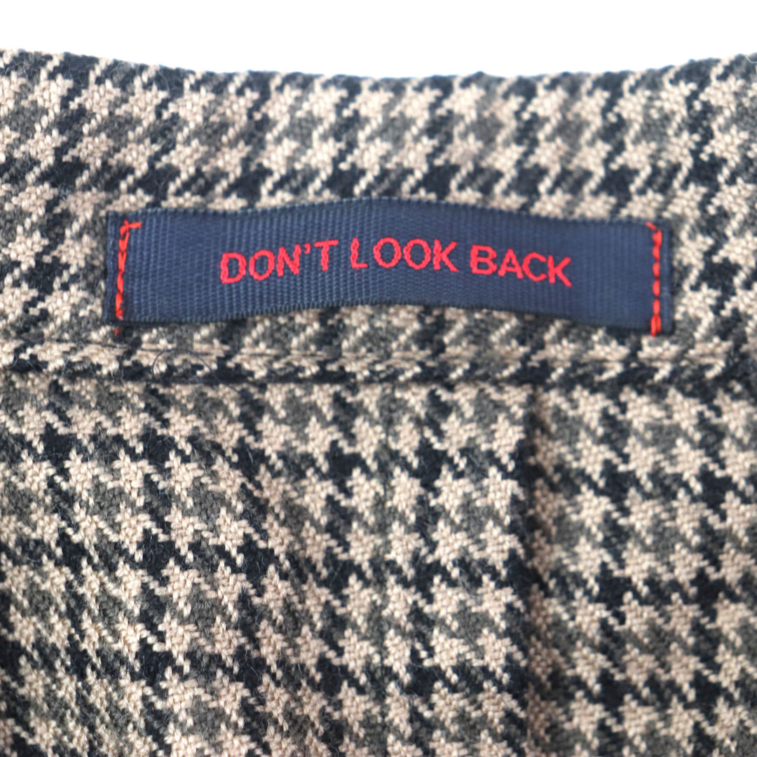 Excellent THE GIGI tailored jacket Houndstooth unconstructed single-breasted jacket Brown wool mens 48