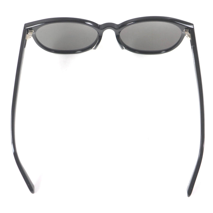 Great SAINT LAURENT PARIS sunglasses Logo Boston Frame black mens SL566