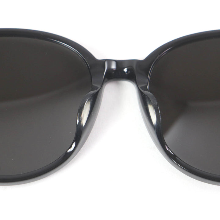 Great SAINT LAURENT PARIS sunglasses Logo Boston Frame black mens SL566