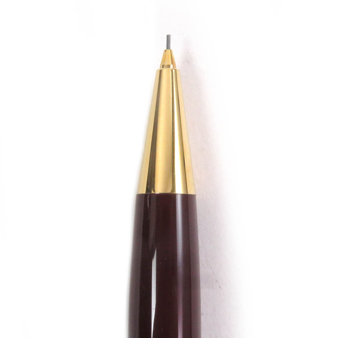 Excellent MONTBLANC mechanical pencil Meisterstck Classic Bordeaux gold mens