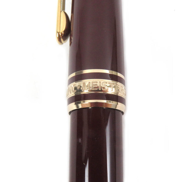 Excellent MONTBLANC mechanical pencil Meisterstck Classic Bordeaux gold mens