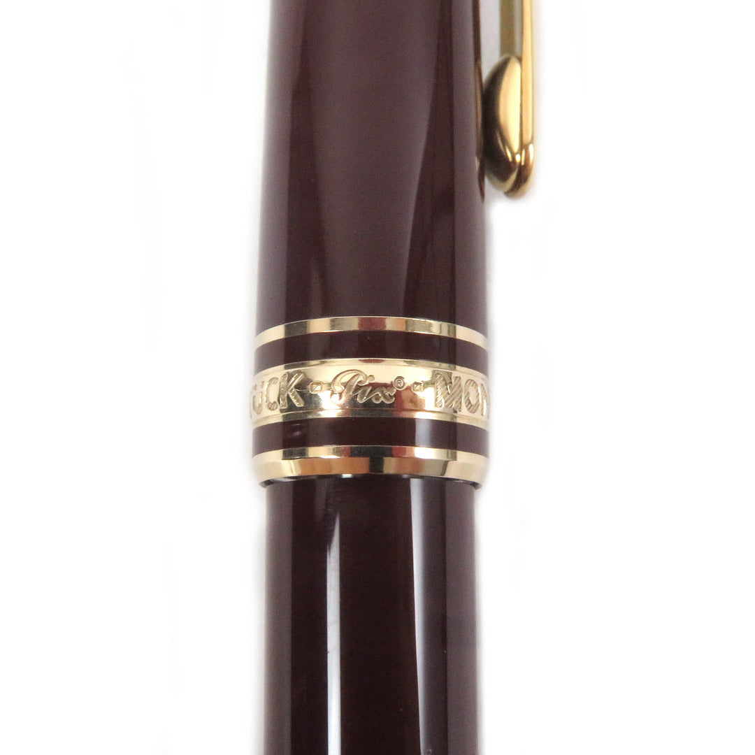 Excellent MONTBLANC mechanical pencil Meisterstck Classic Bordeaux gold mens