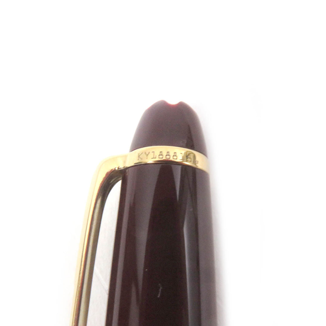 Excellent MONTBLANC mechanical pencil Meisterstck Classic Bordeaux gold mens