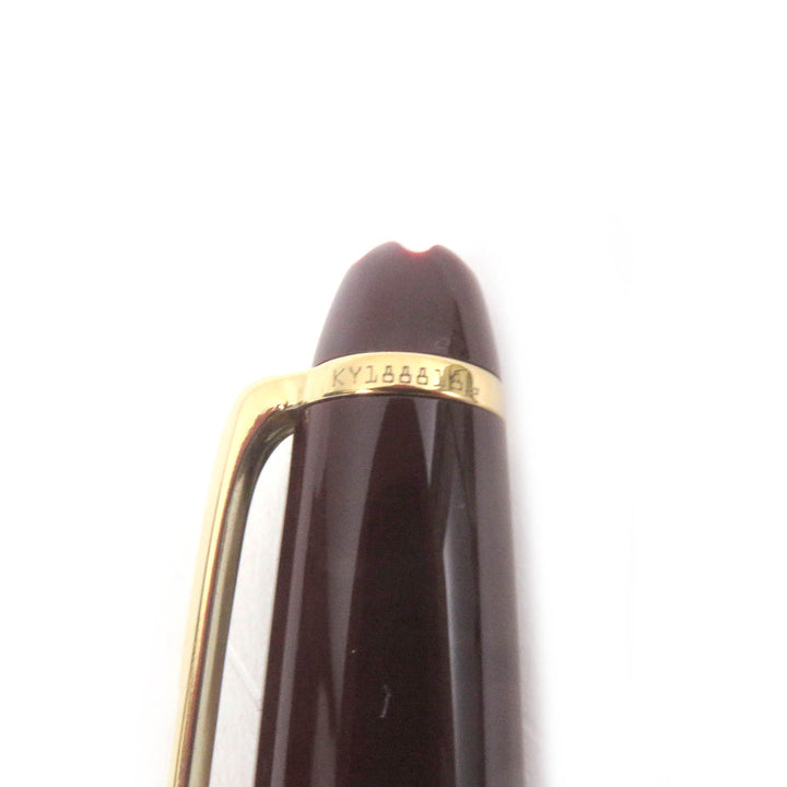 Excellent MONTBLANC mechanical pencil Meisterstck Classic Bordeaux gold mens