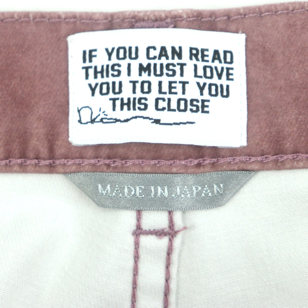 Great DIOR×Cactus Jack Pants pink cotton mens 33 193D011EY512